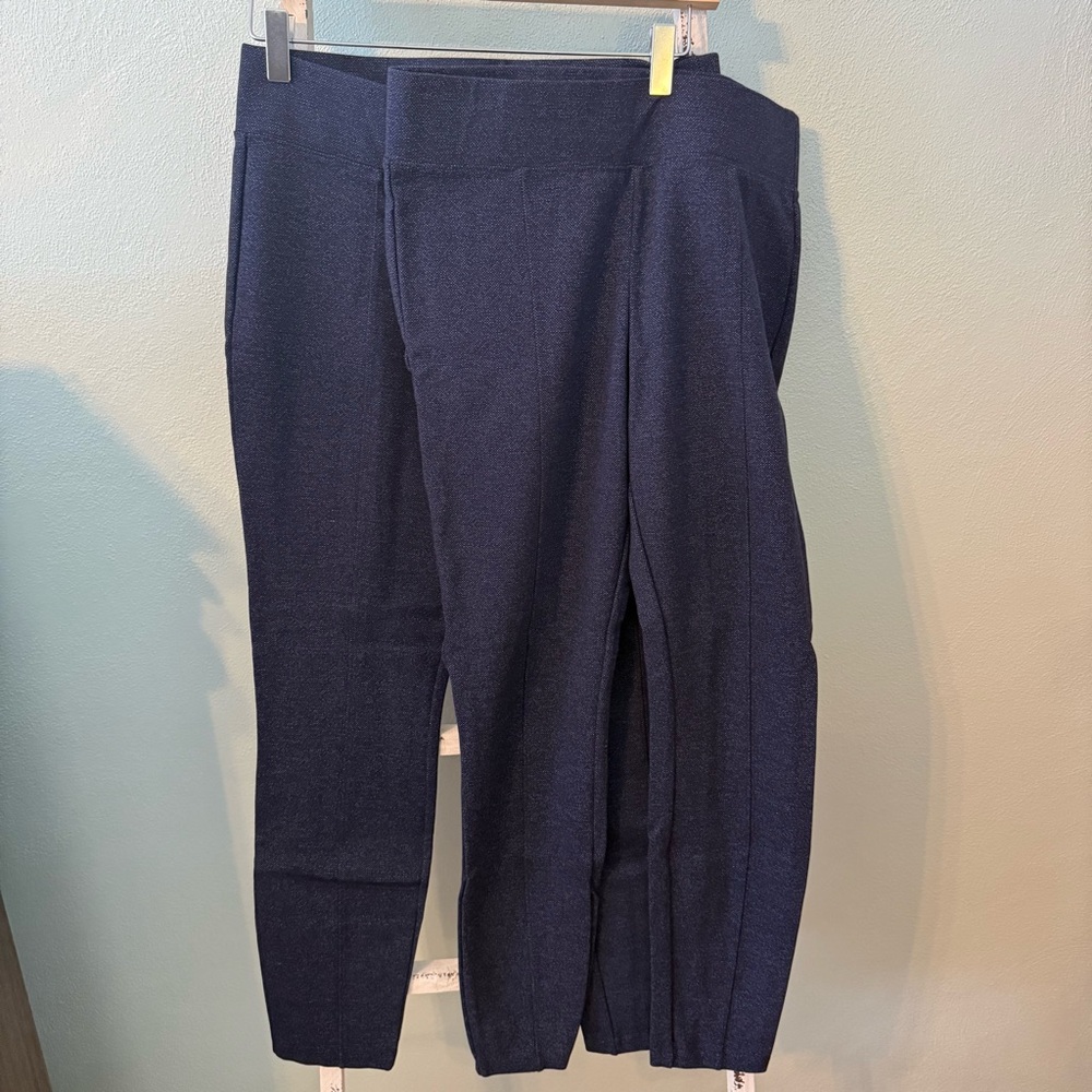 Old Navy Blue Denim Color Stevie High Rise Leggings Bundle of 2 Women Size M